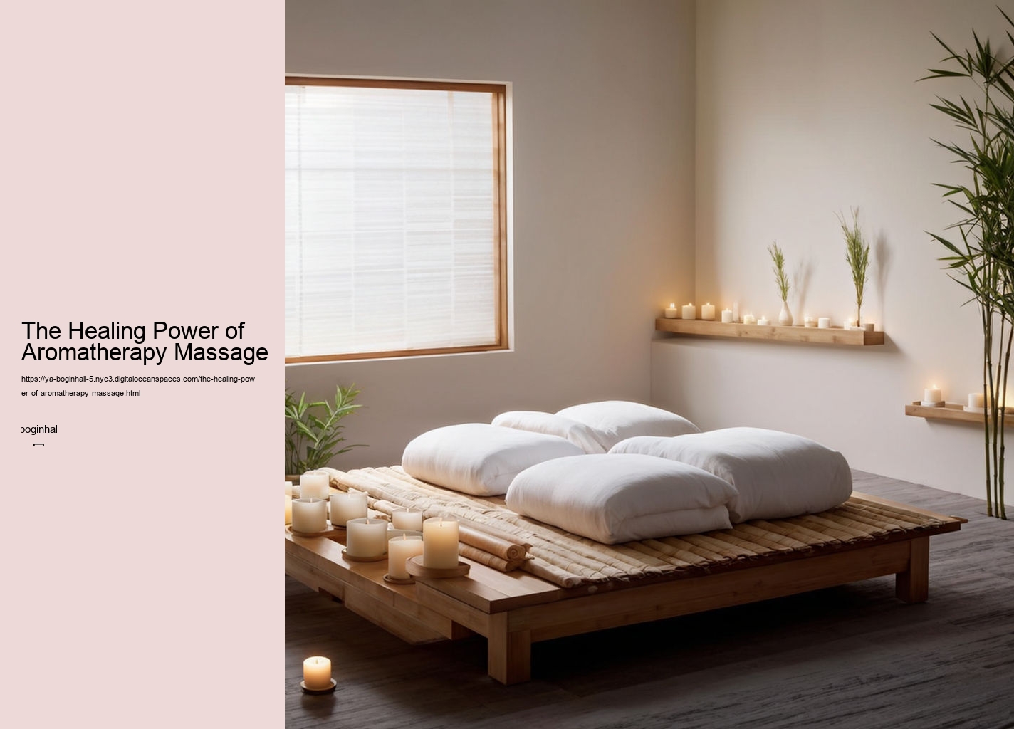 The Healing Power of Aromatherapy Massage